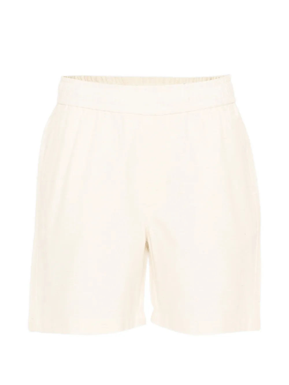 TRUSSARDI JUNIOR elasticated-waistband shorts - Toni neutri