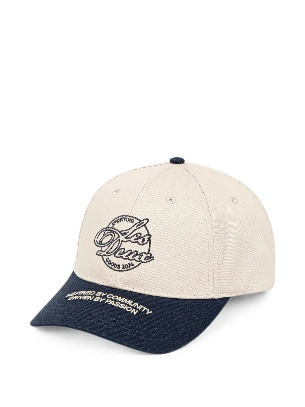 Les Deux Alonso logo-embroidered baseball cap - Toni neutri