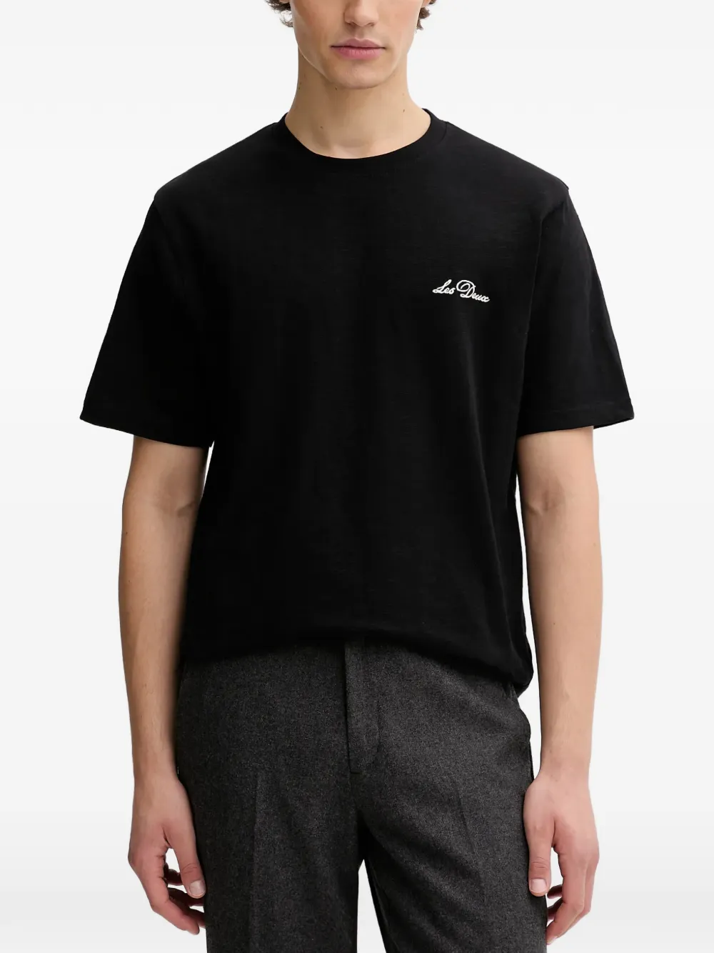 Les Deux グラフィック Tシャツ | ブラック | Image 1