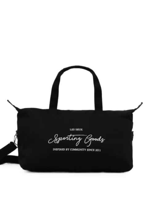 Les Deux logo-embroidered holdall