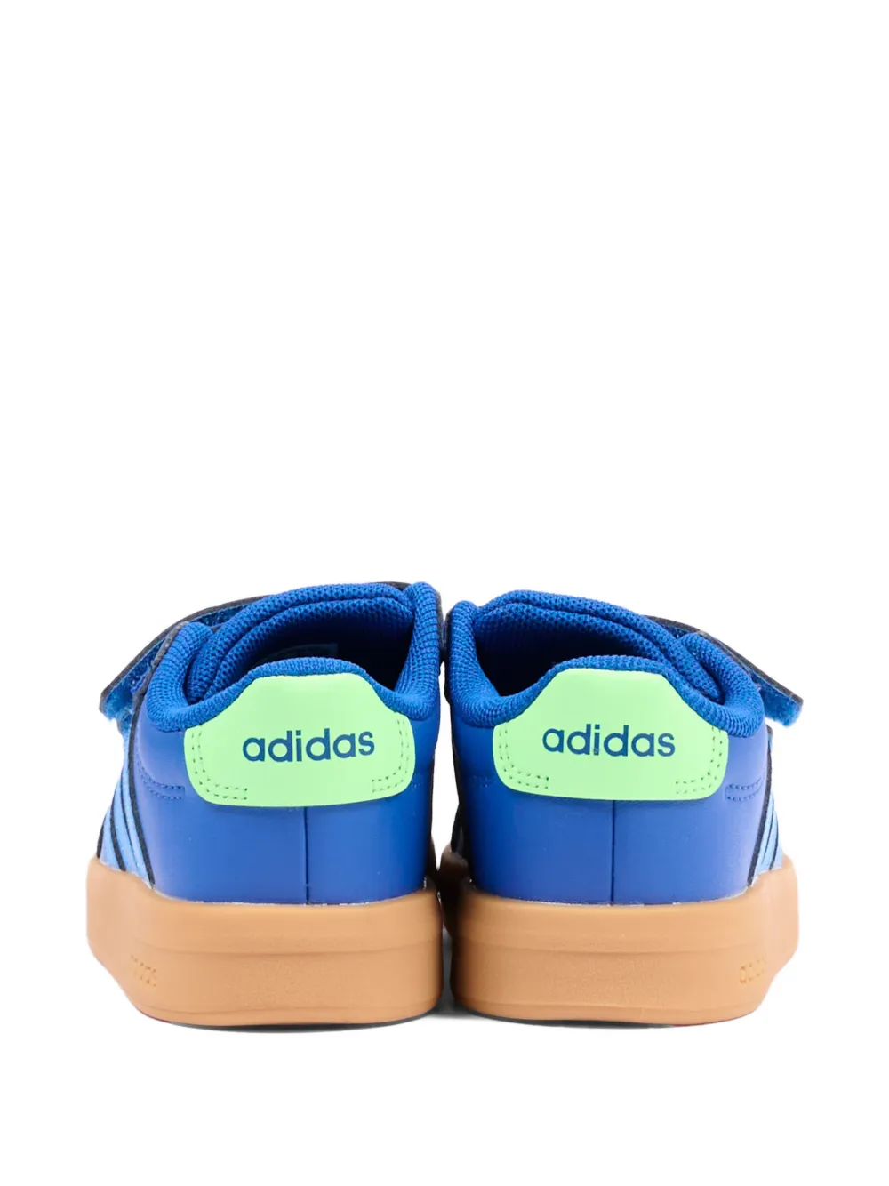  Adidas Kids Touch-strap Sneakers - Blue 