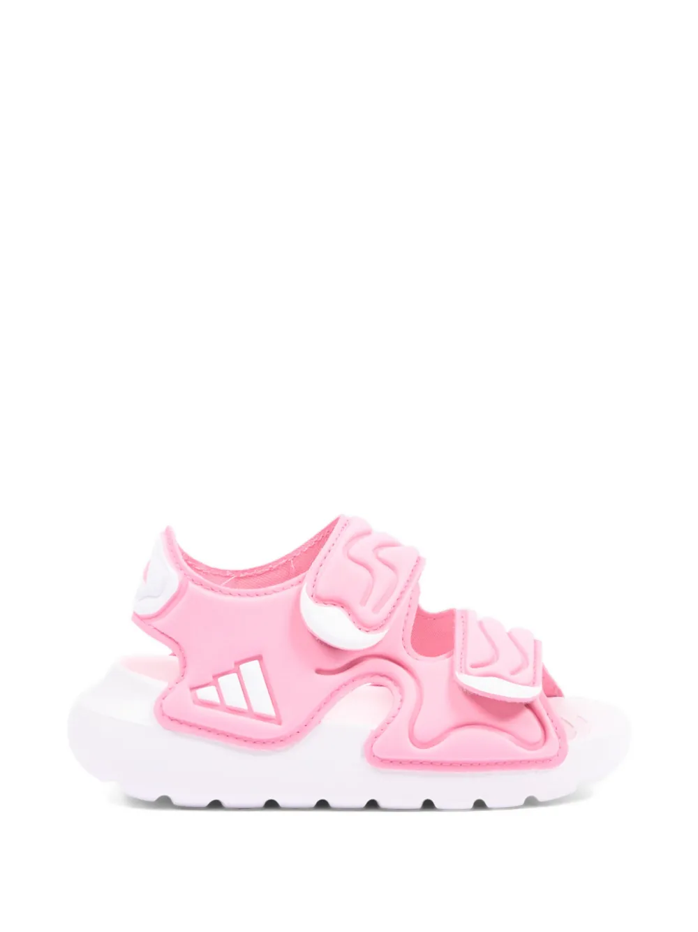 adidas Kids Altaswim 3 logo strap sandals Roze