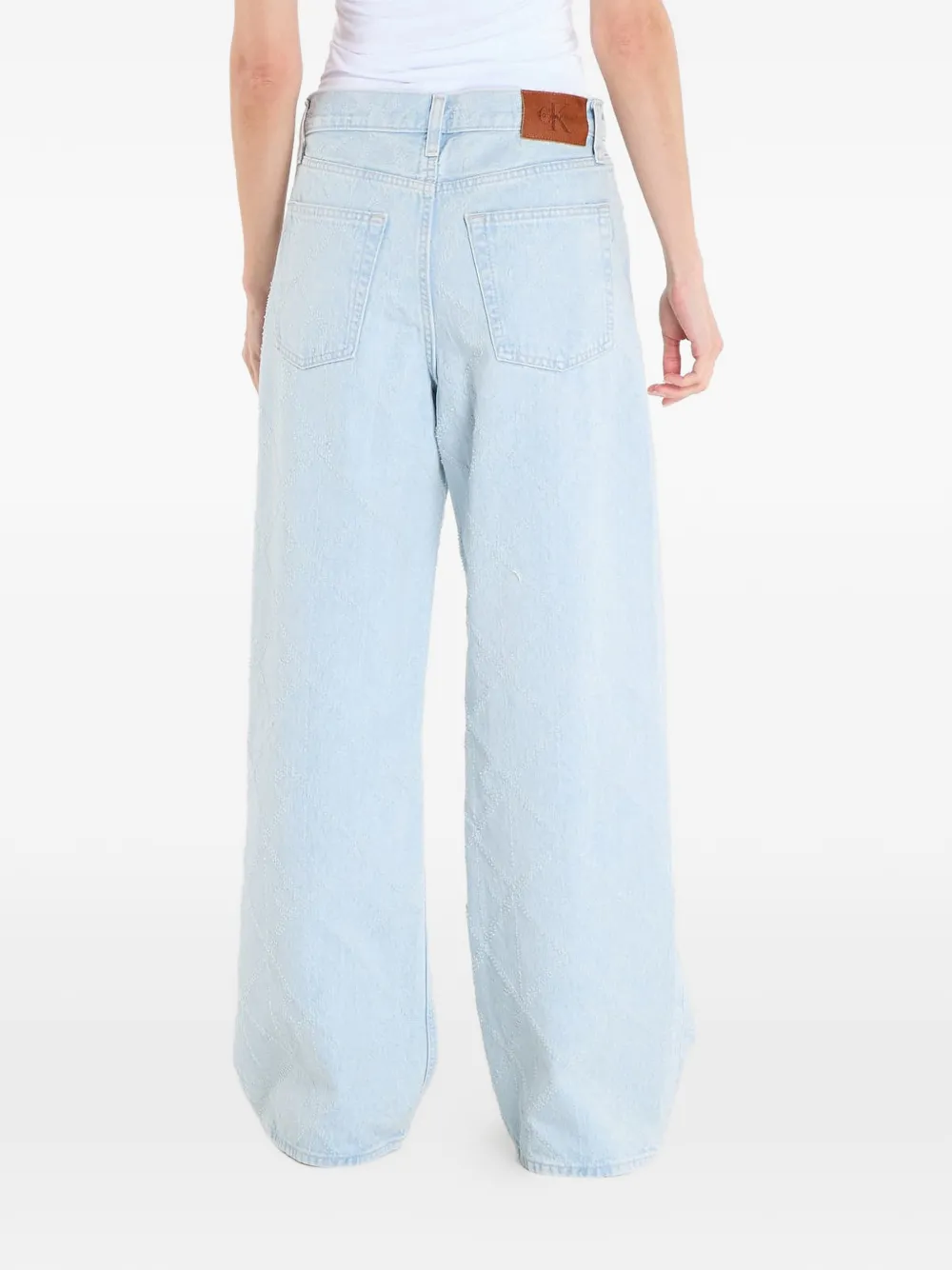  Calvin Klein Wide-leg Jeans - Blue 