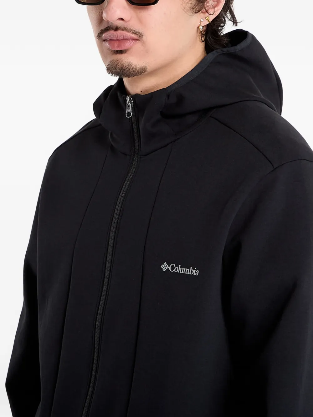 Columbia Spacer gebreide hoodie Zwart