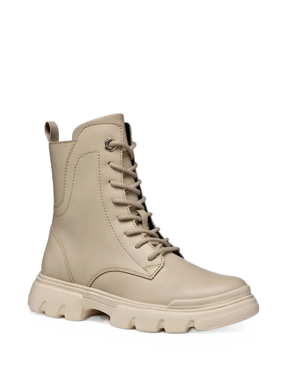 Geox Kids Junette lace-up ankle boots - Toni neutri