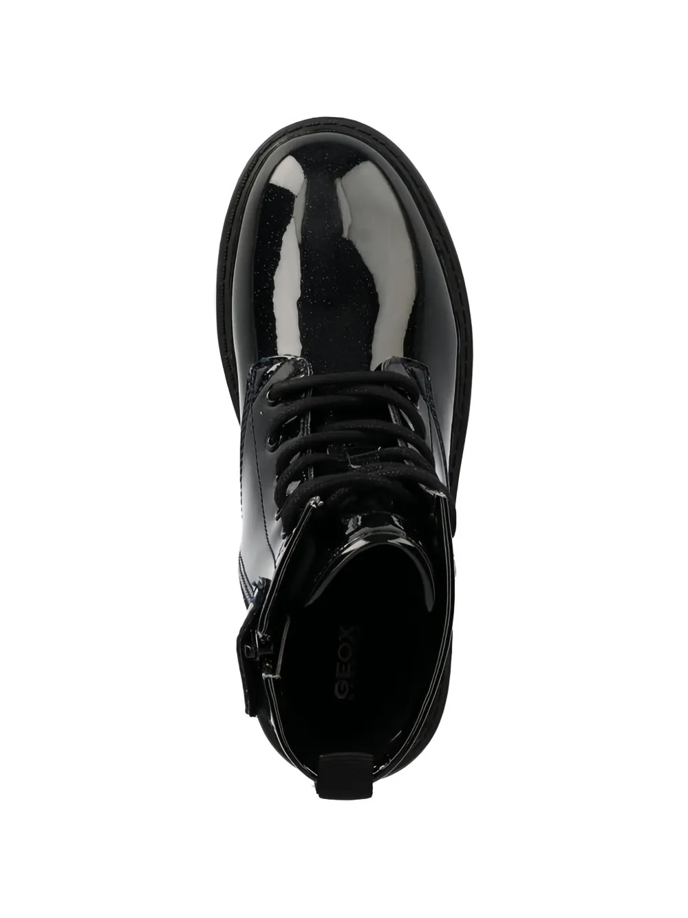 Geox Kids Casey lace-up boots Zwart