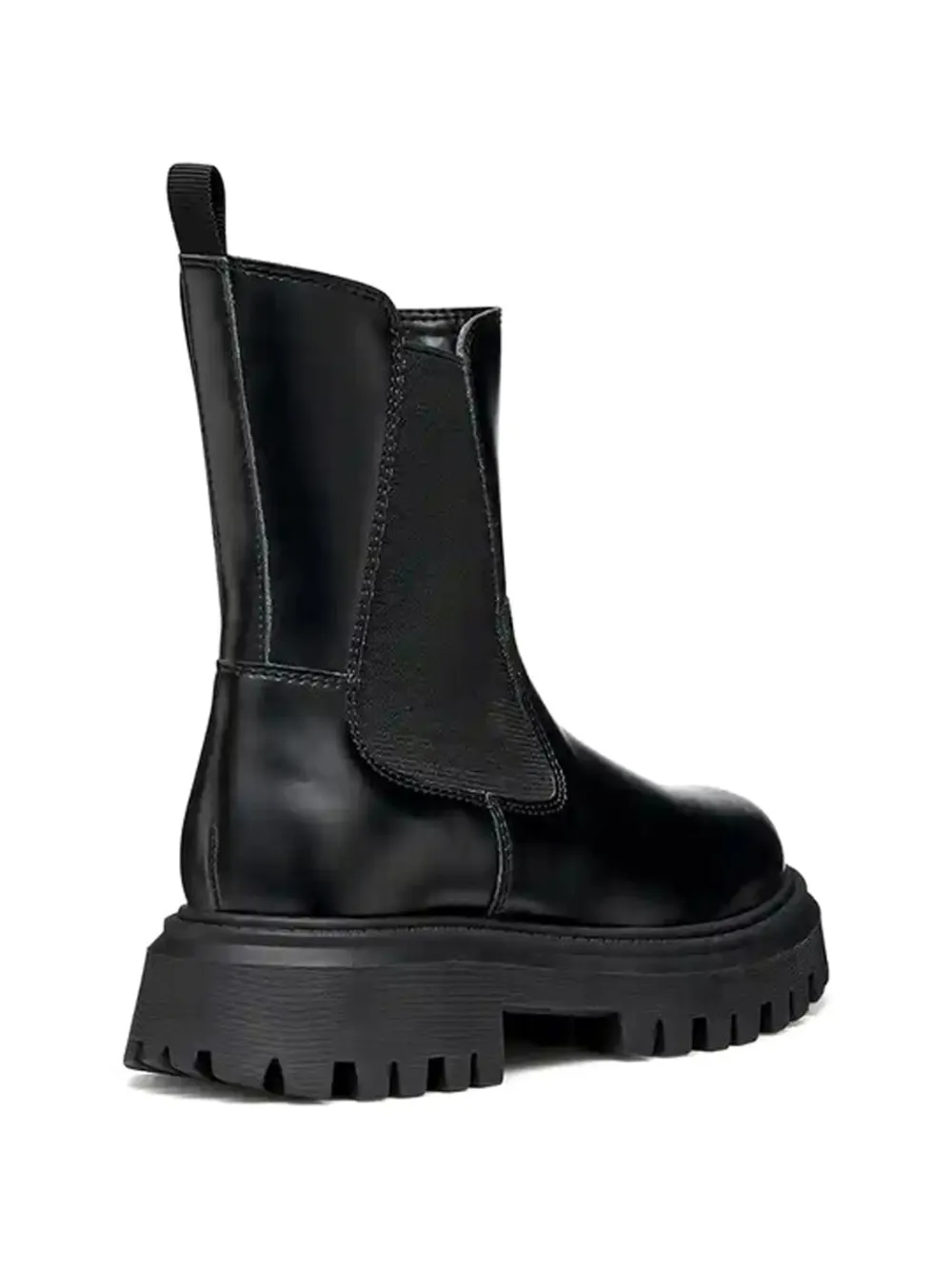 Geox Kids Maquinnens laarzen met chunky zool Zwart