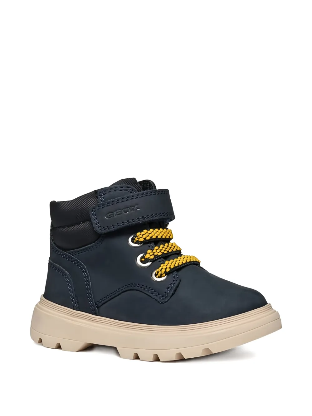 Geox Kids Kiddartah lace-up boots Blauw