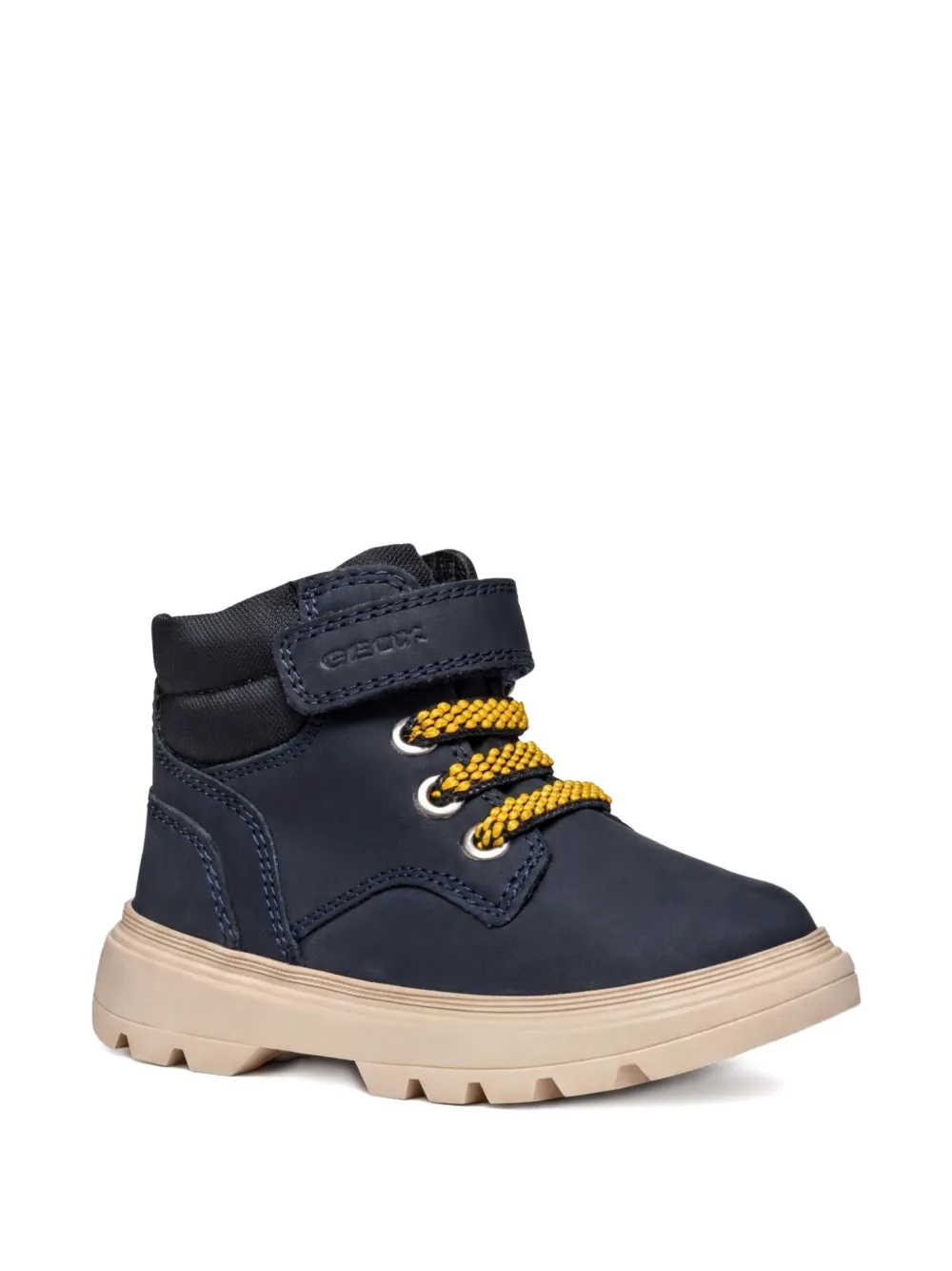 Geox Kids Kiddartah lace-up boots - Blu