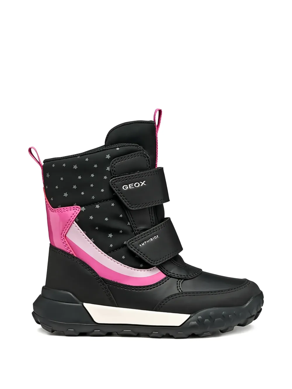 Geox Kids Trekkyup Abx laarzen Zwart