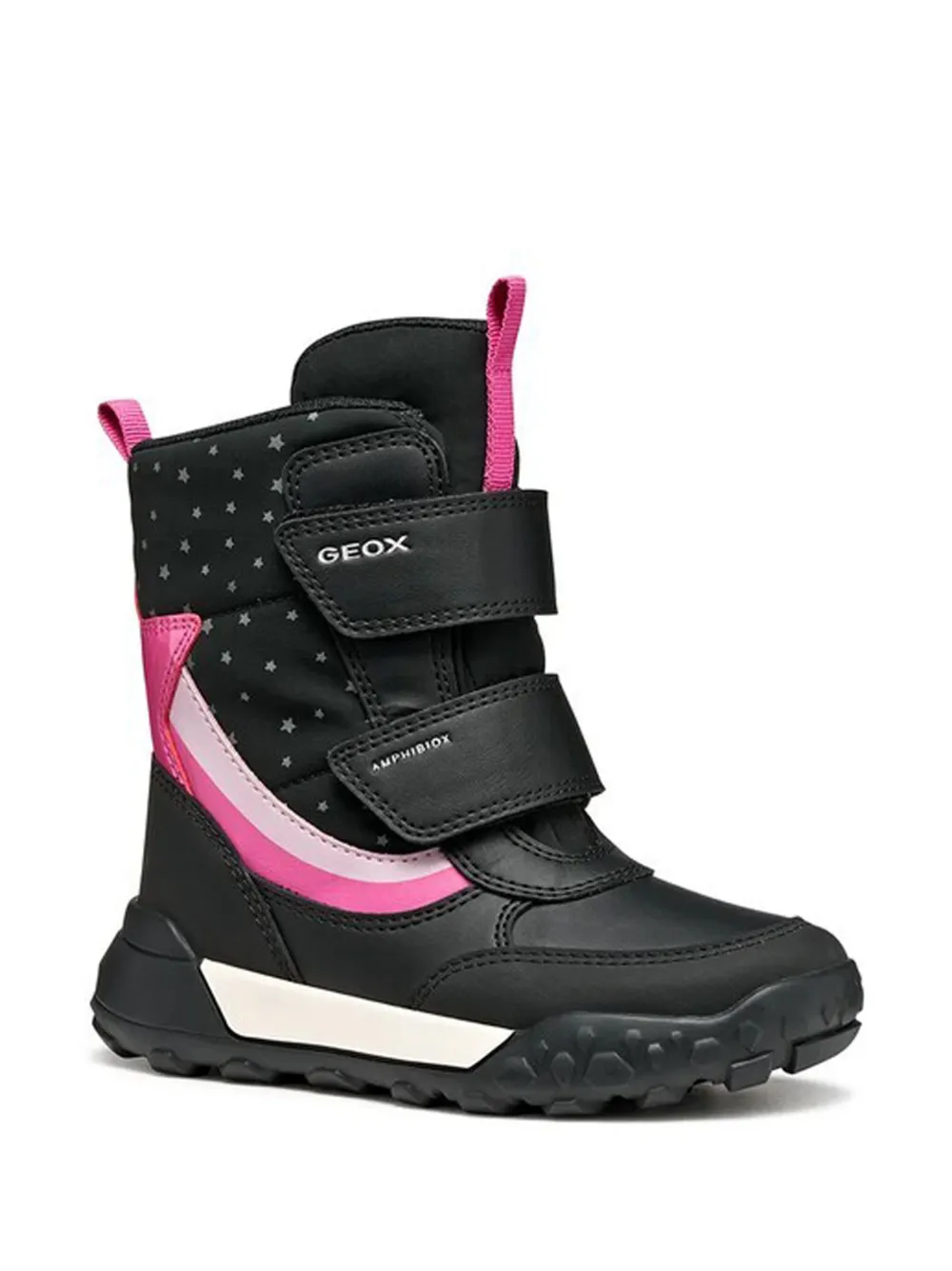 Geox Kids Trekkyup Abx boots - Nero