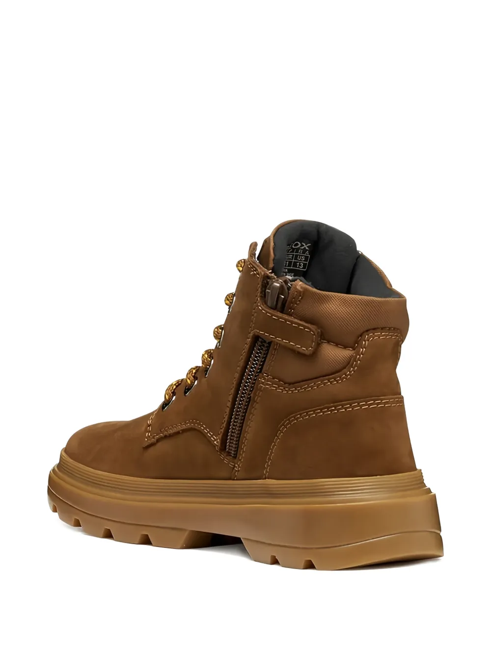 Geox Kids Kiddartah lace-up boots Bruin