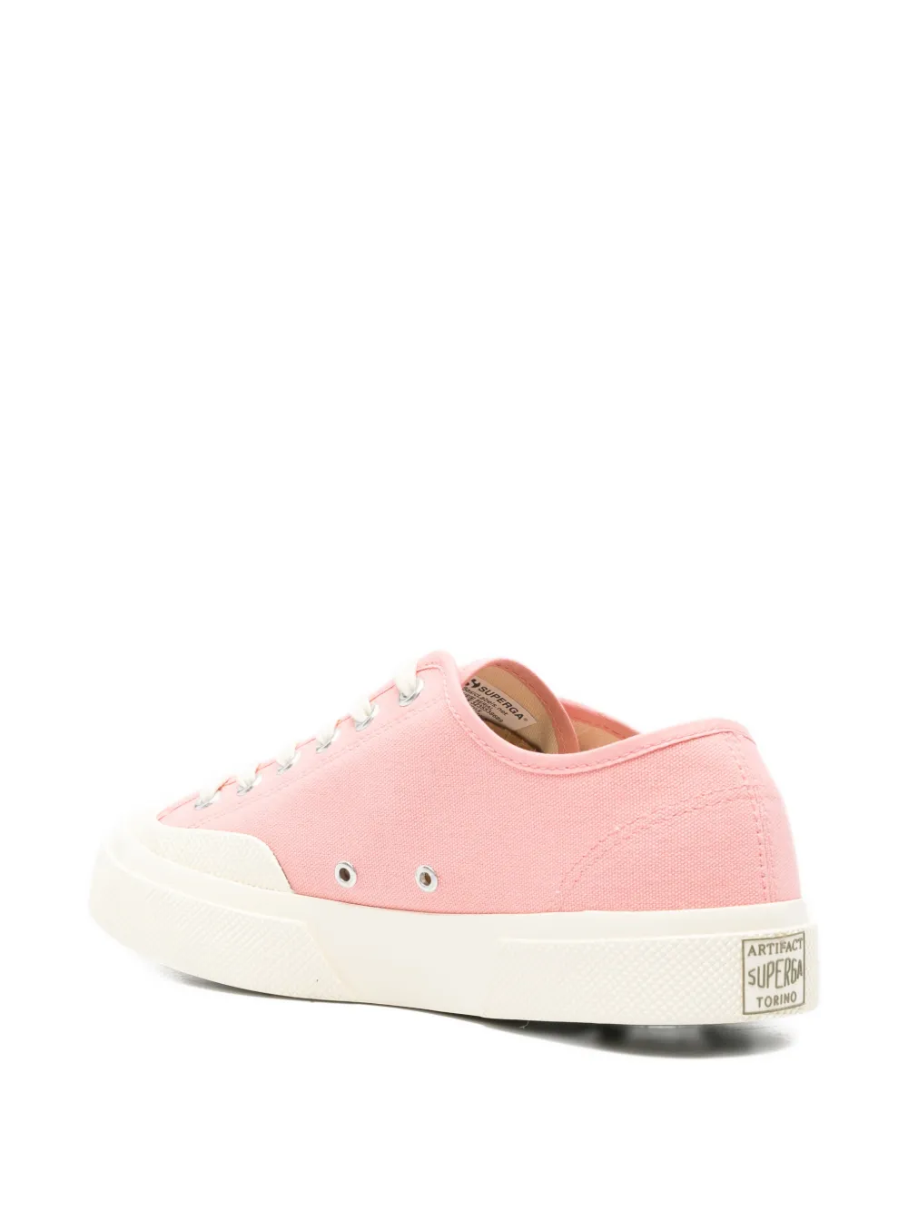 Superga 2432 Works lace-up sneakers Roze
