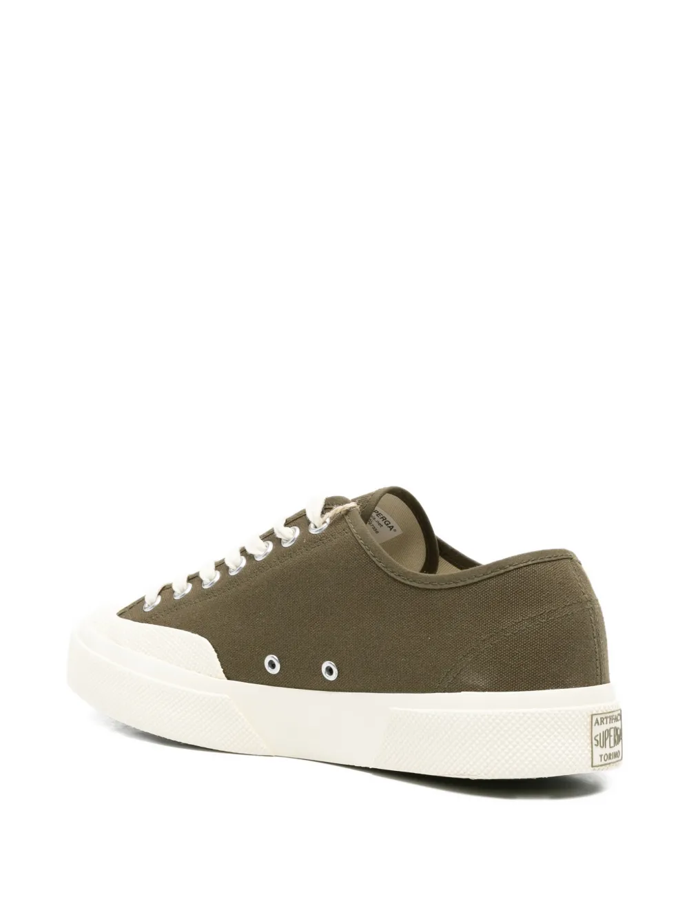 Superga Canvas sneakers Groen