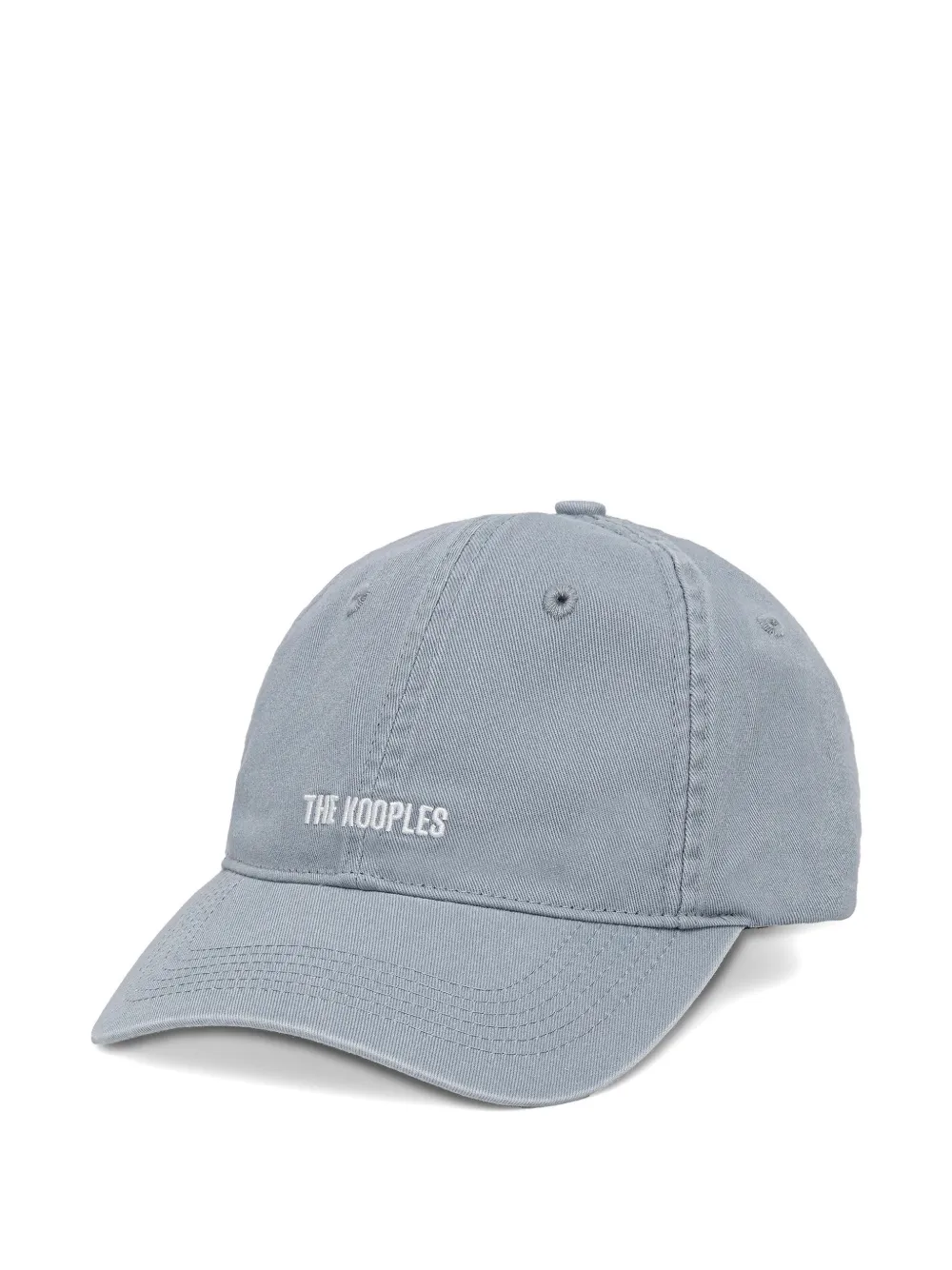 The Kooples logo-embroidered baseball cap - Blu
