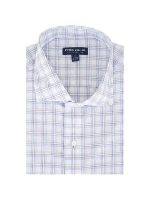 Peter Millar checked-pattern shirt