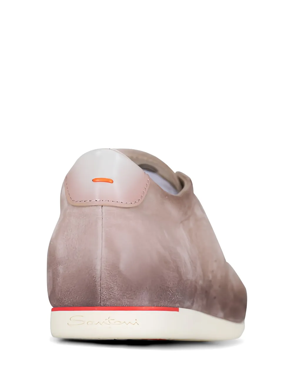 Santoni Yorker suede lace-up sneakers Bruin