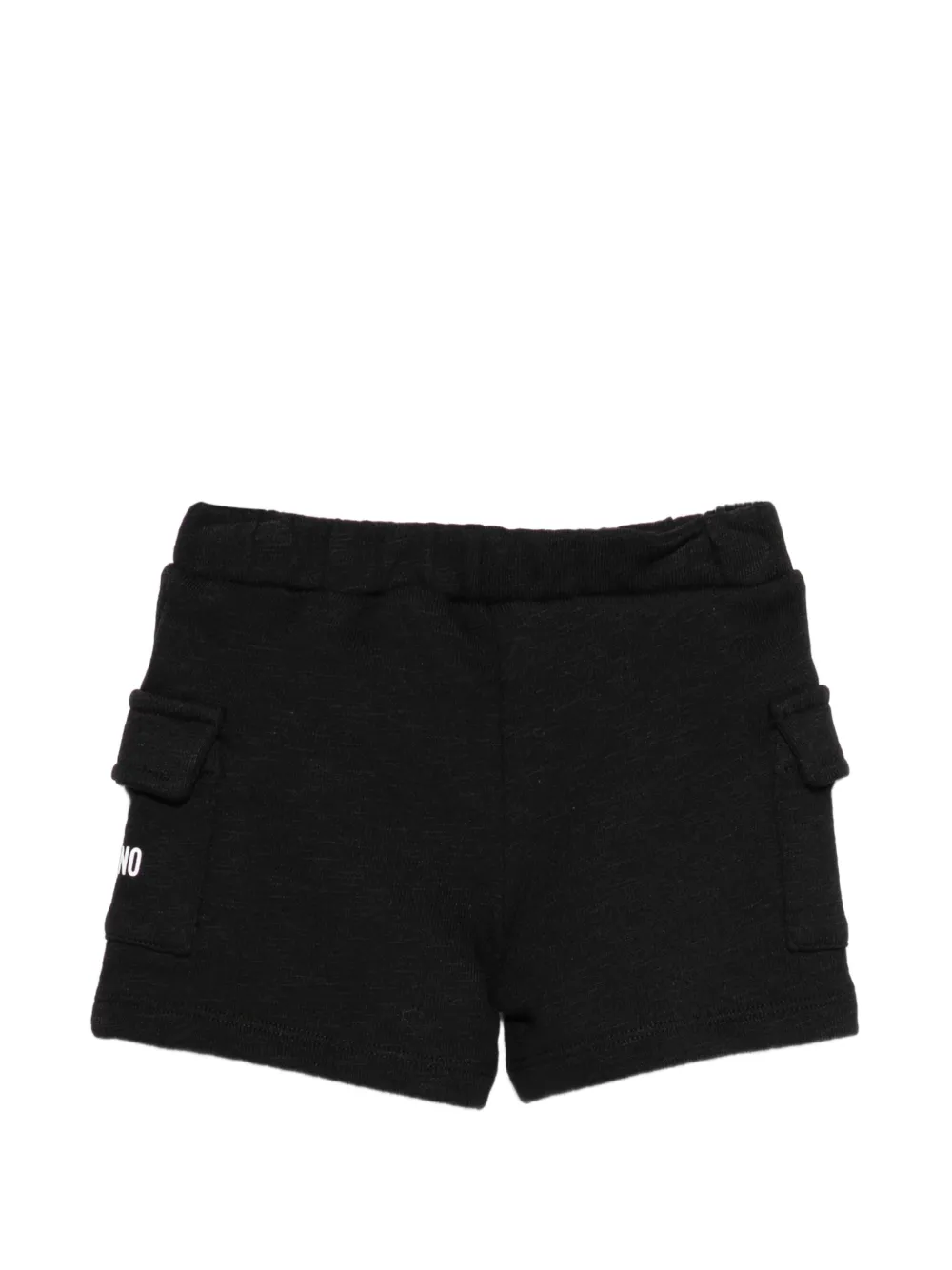 Moschino Kids Cargo shorts Zwart