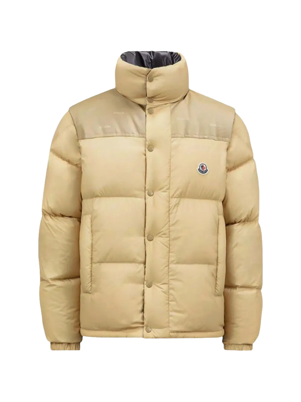 Moncler Verone 1 monogram reversible puffer jacket - Toni neutri
