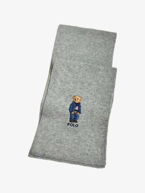 Polo Ralph Lauren bear-logo scarf