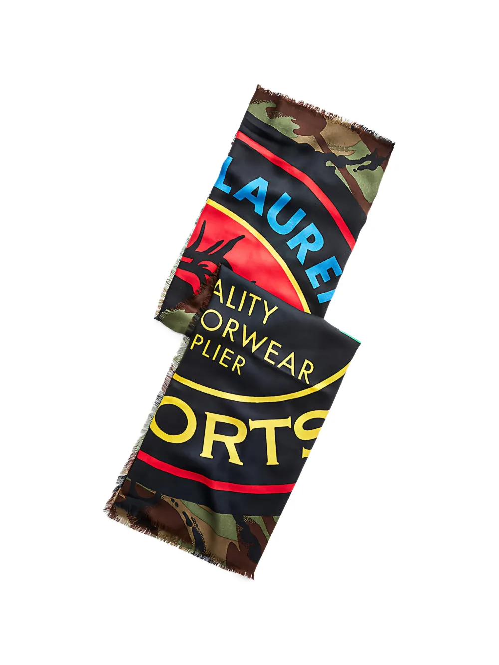 Polo Ralph Lauren Polo Sportsman sjaal met camouflageprint Groen