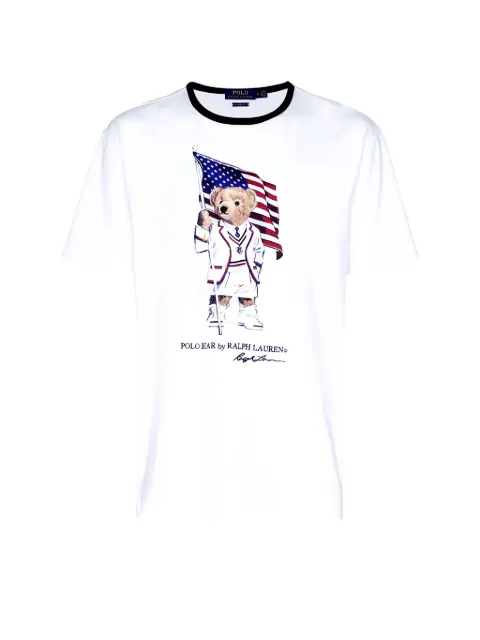 Polo Ralph Lauren bear flag T-shirt