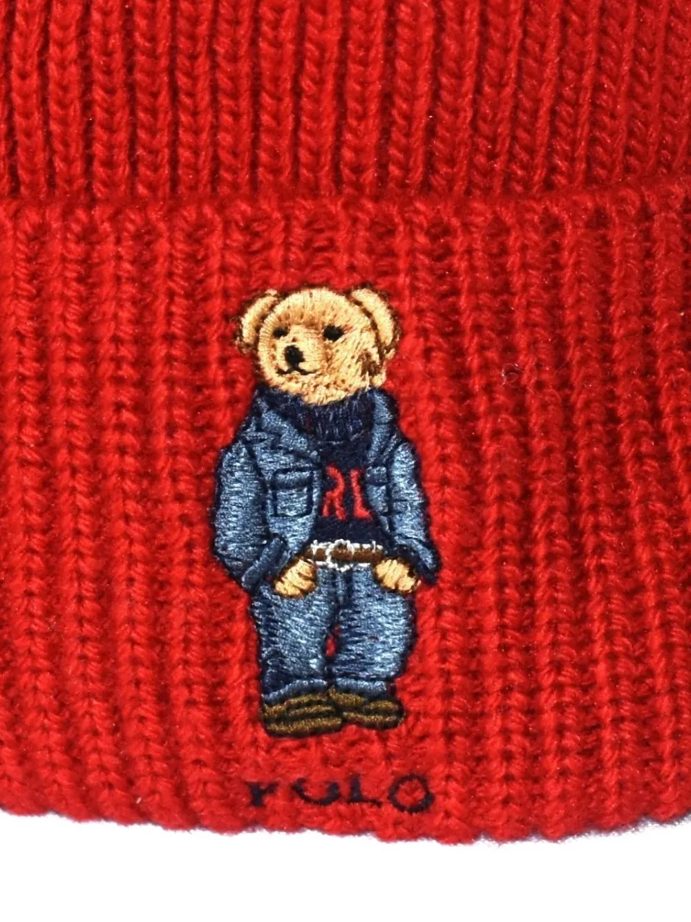 Polo Ralph Lauren Polo Bear muts Rood