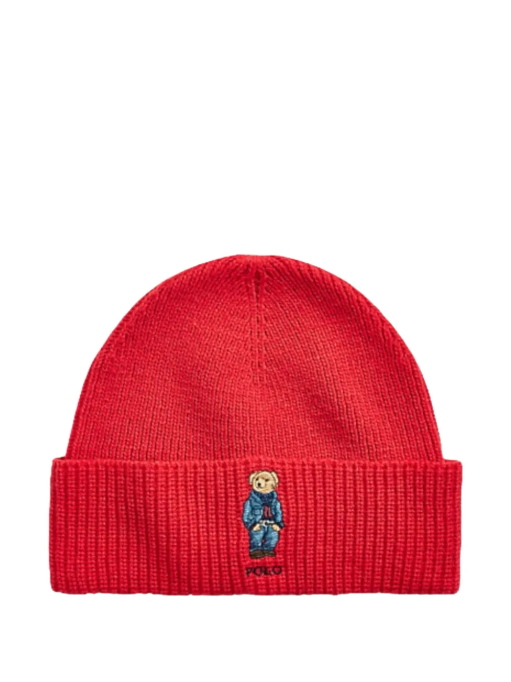 Polo Ralph Lauren Polo Bear beanie hat - Rosso
