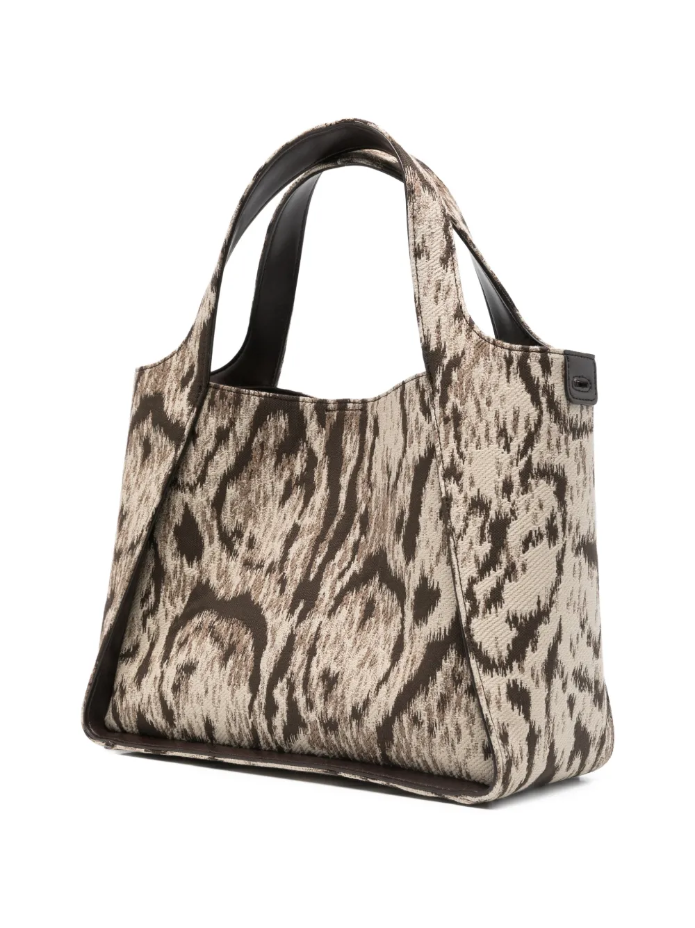Stella McCartney Heuptas met logoplakkaat Beige