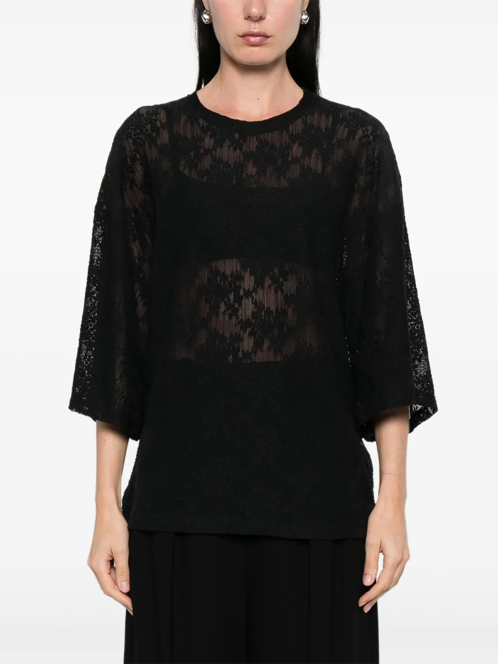  Imperial Lace Top - Black 
