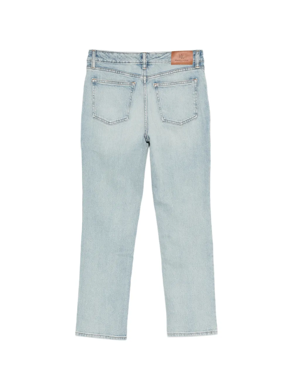 Lauren Ralph Lauren Jeans met vervaagd effect Blauw