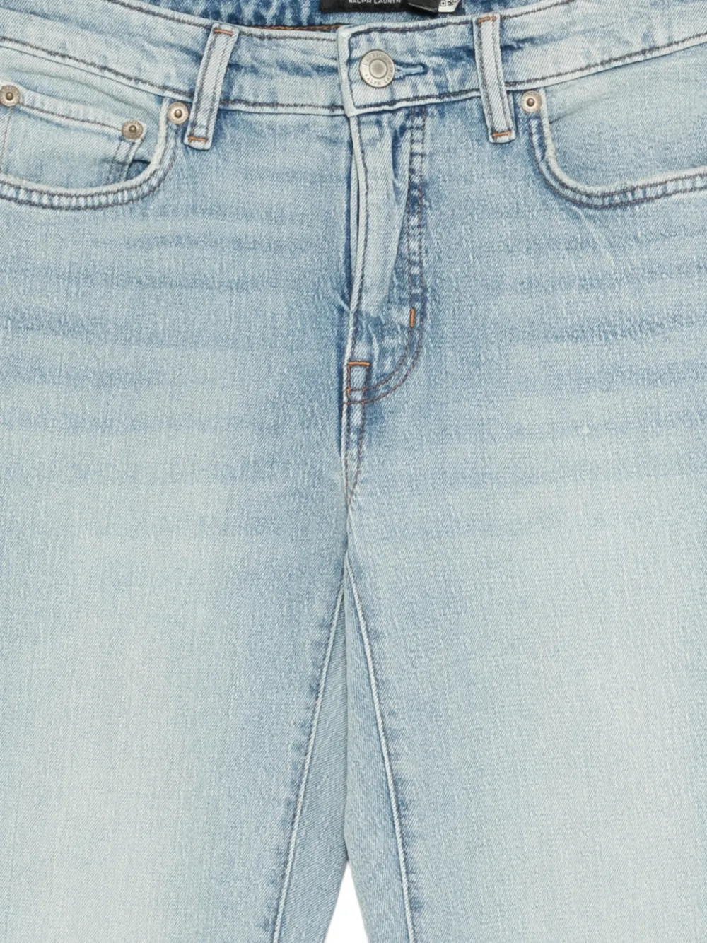 Lauren Ralph Lauren Jeans met vervaagd effect Blauw