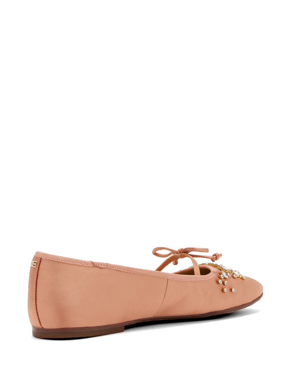 Sam Edelman Amy verfraaide gestrikte ballerina's Roze