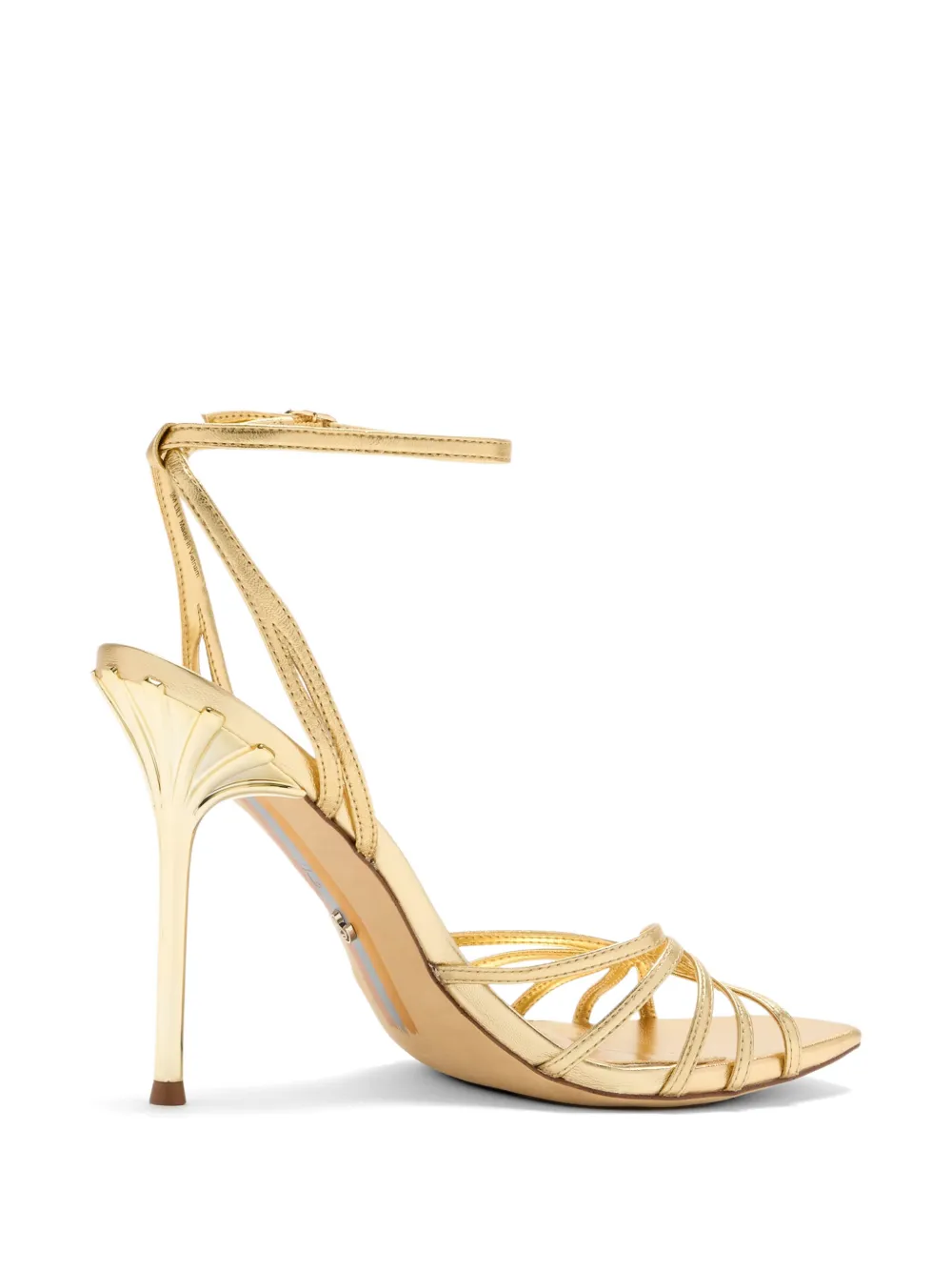 Sam Edelman Lili pumps met bandjes en hak Goud