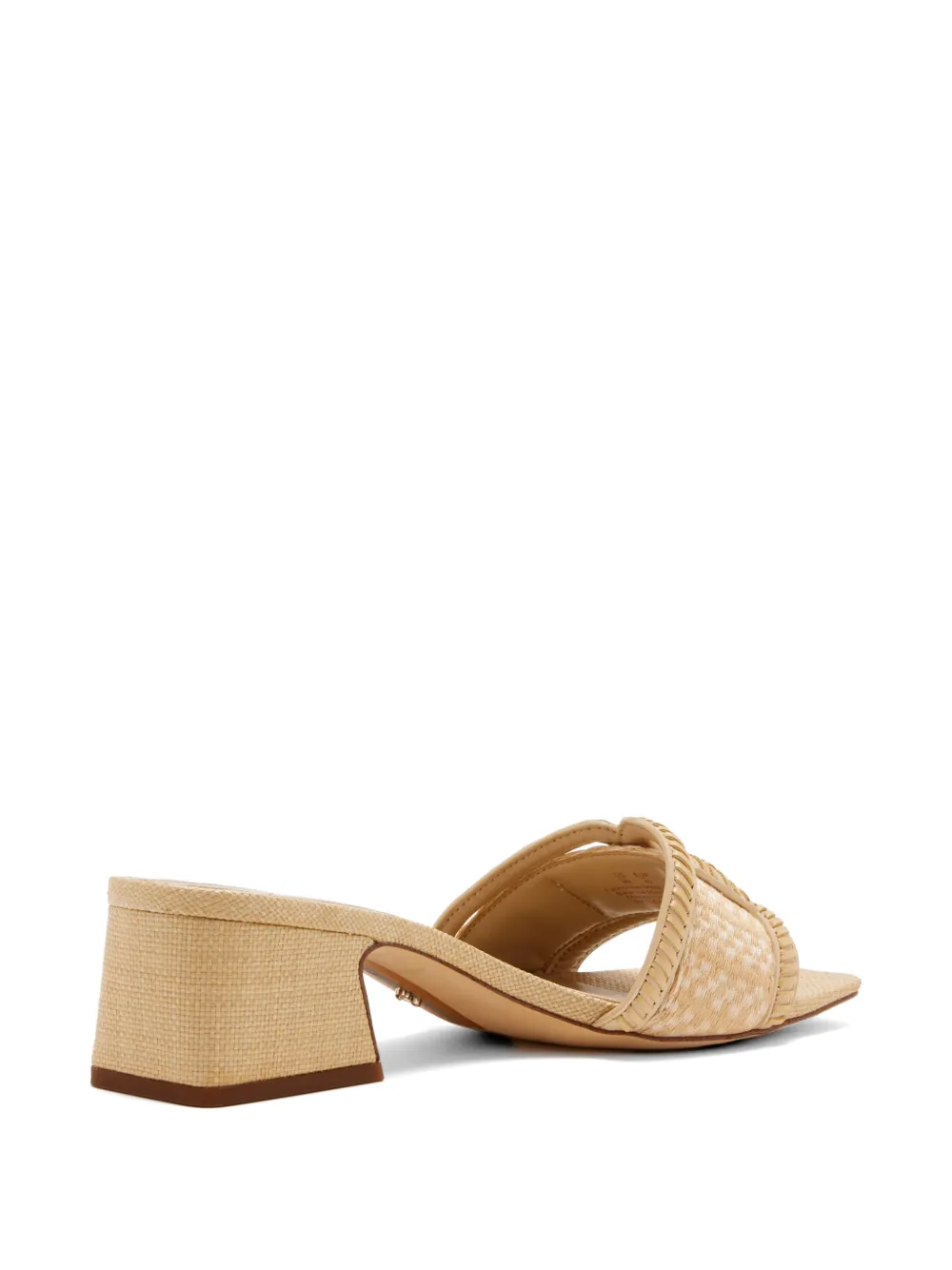 Sam Edelman Waylon geweven sandalen met hak Beige