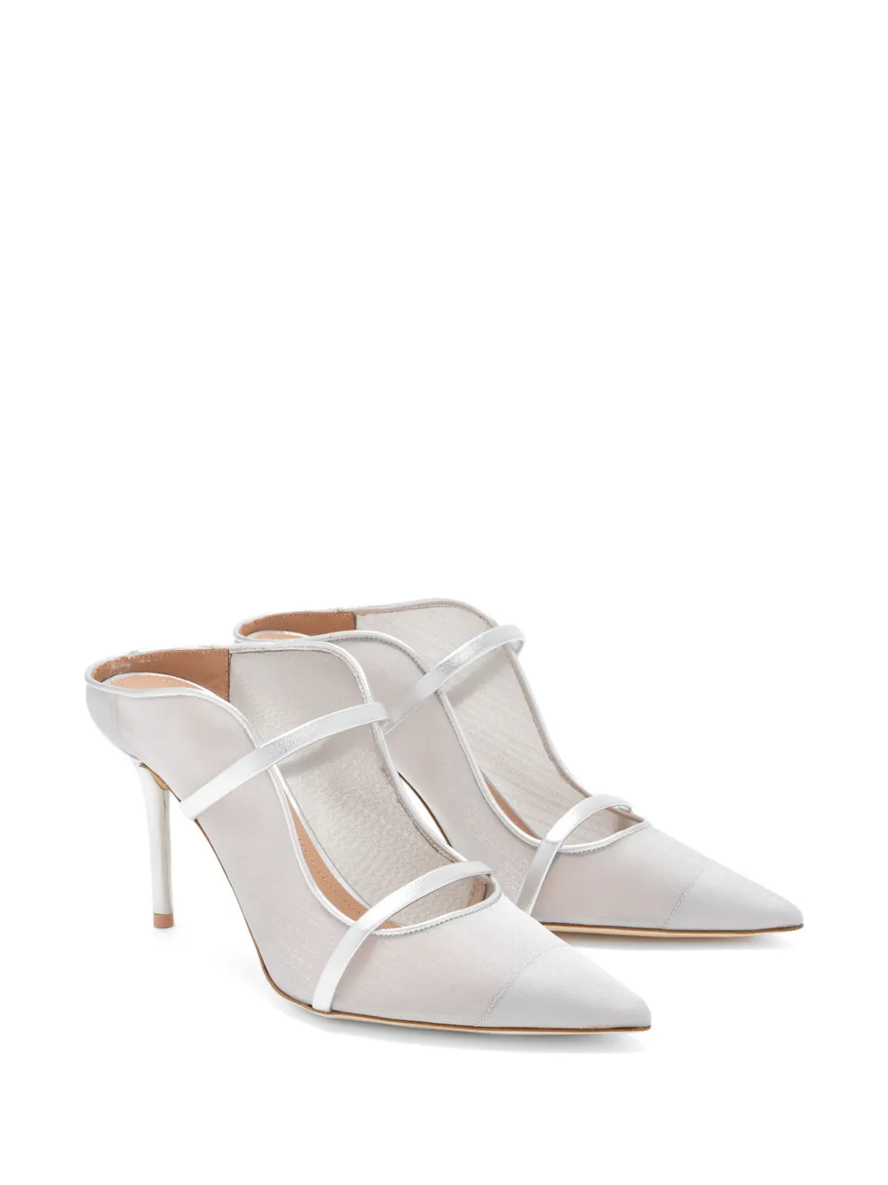 Malone Souliers Maureen muiltjes Zilver
