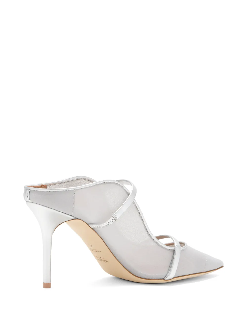 Malone Souliers Maureen muiltjes Zilver