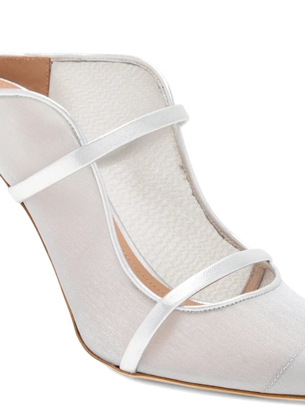 Malone Souliers Maureen muiltjes Zilver