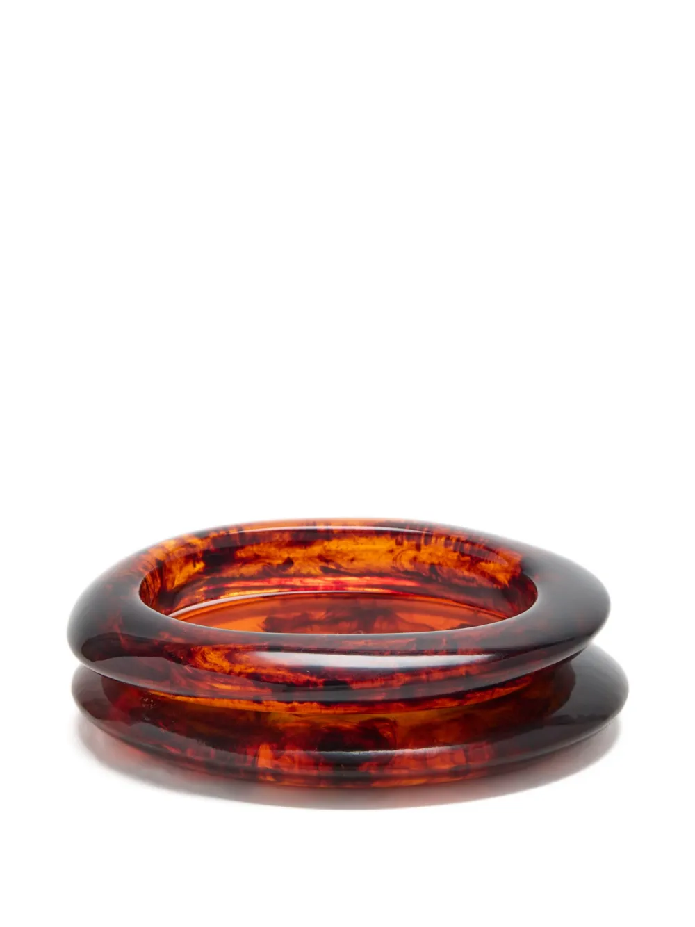 Ben Amun Bracciale rigido Tortoise - Marrone