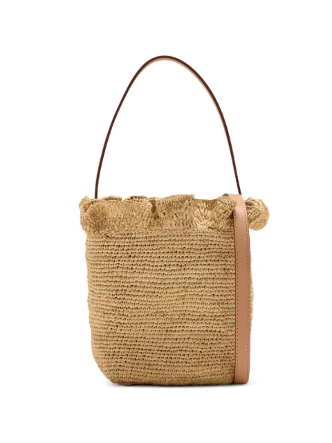 Loeffler Randall small Laith ruffled bucket bag