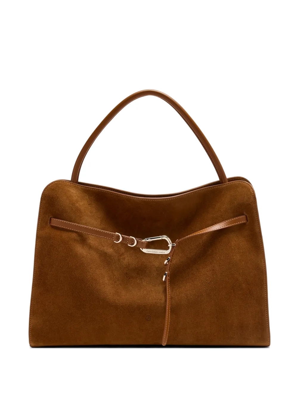 FRANCESCO BIASIA Iconic Non-Stop suede tote bag