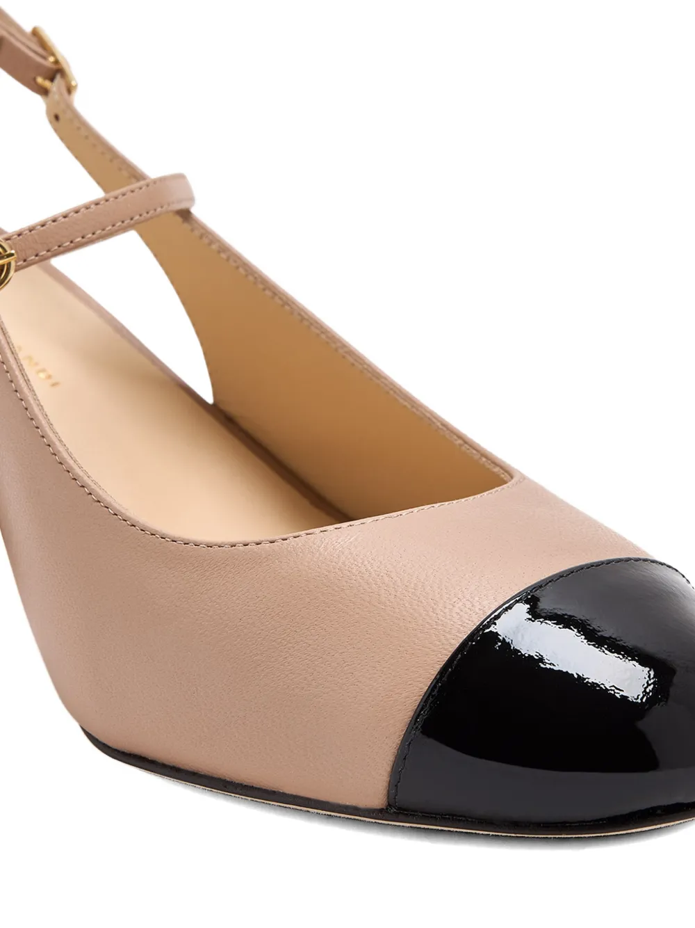 Jennifer Chamandi Mattia slingback pumps Beige