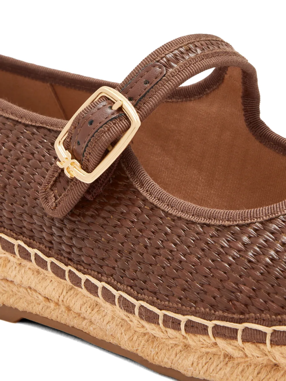 Sam Edelman Espadrilles met gespbandjes Bruin
