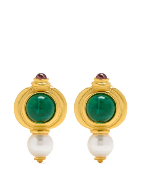 Ben Amun pearl drop earrings