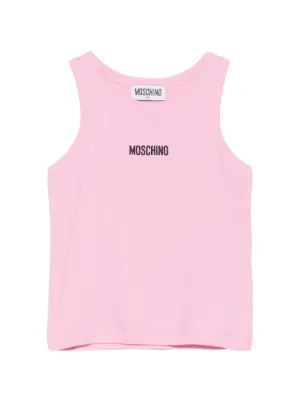 Moschino Kids ロゴ タンクトップ | ホワイト | FARFETCH JP