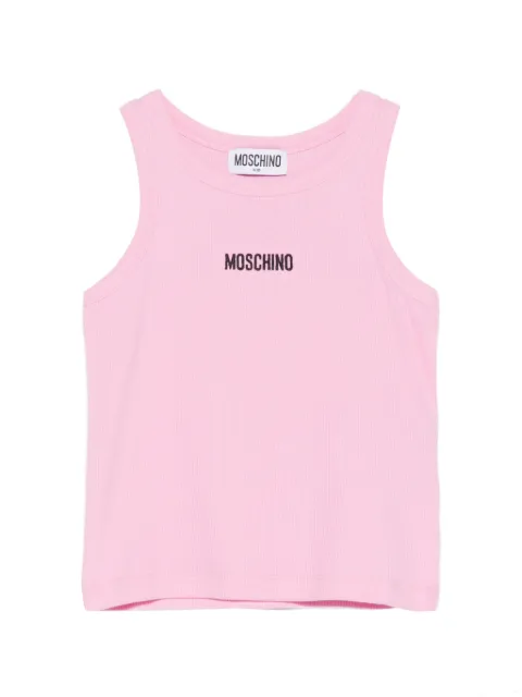 Moschino Kids top con logo