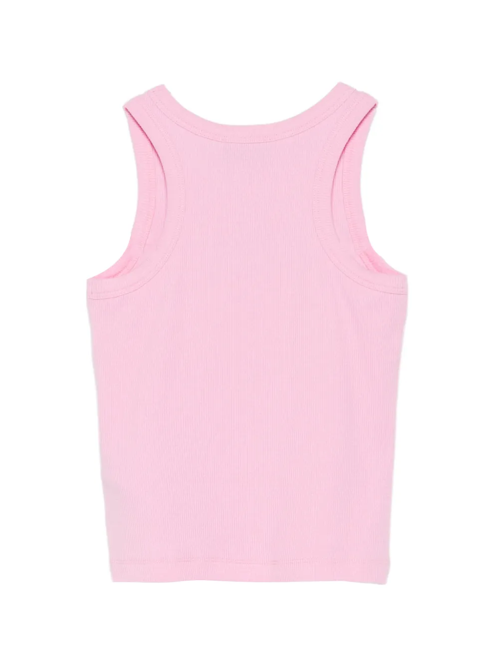 Moschino Kids Top met logo Roze
