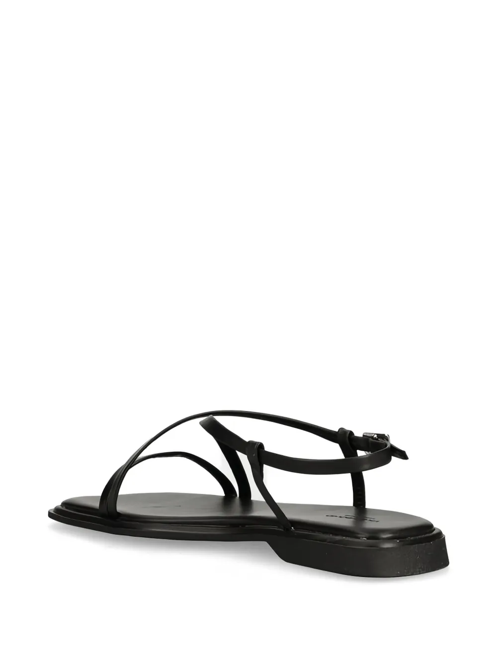  Vagabond Sandalias Planas Con Tiras Cruzadas - Negro 