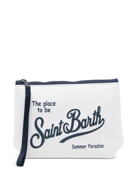 MC2 Saint Barth Aline graphic zip clutch bag