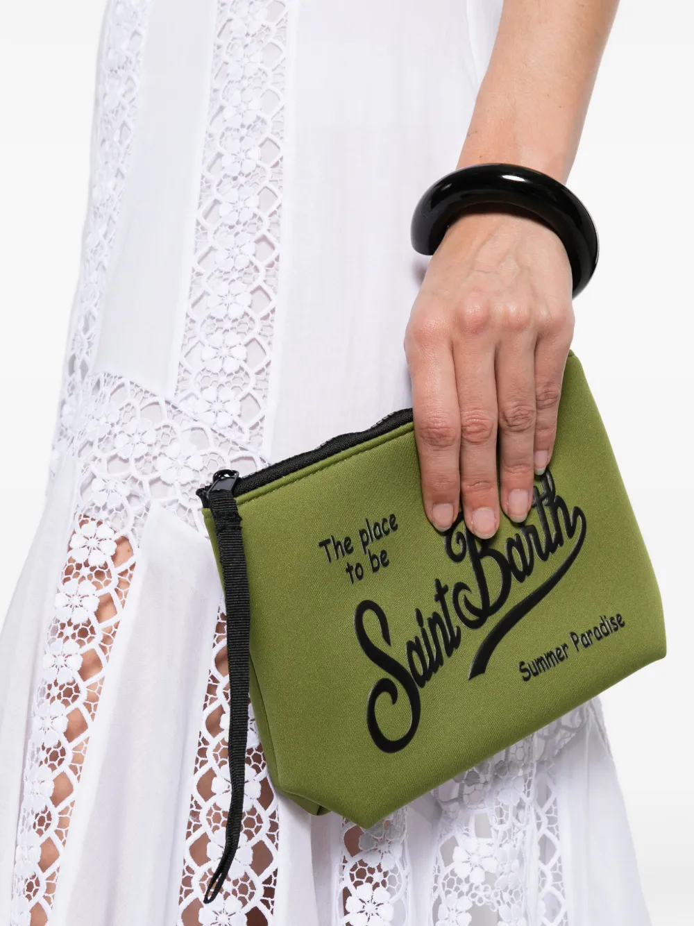 MC2 Saint Barth Aline clutch Groen